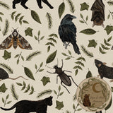 Dark Creatures | Seamless design | Standard Repeat | Halloween | Autumn