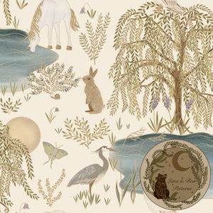 Willow | half-drop | seamless pattern | non-exclusive