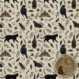 Dark Creatures | Seamless design | Standard Repeat | Halloween | Autumn