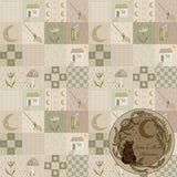 Magic patchwork |seamless pattern | non-exclusive | standard repeat|