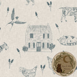 French farmhouse | two colourways |surface design | seamless pattern |