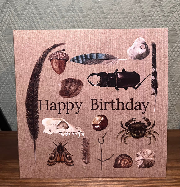 Nature Treasures Birthday Card