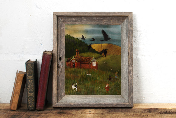 Autumn Fields art print