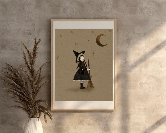 Little Witch Print