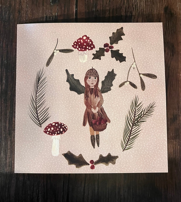 Winter Faerie Christmas Card